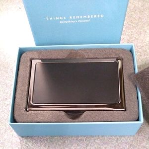Things Remembered, business cardholder